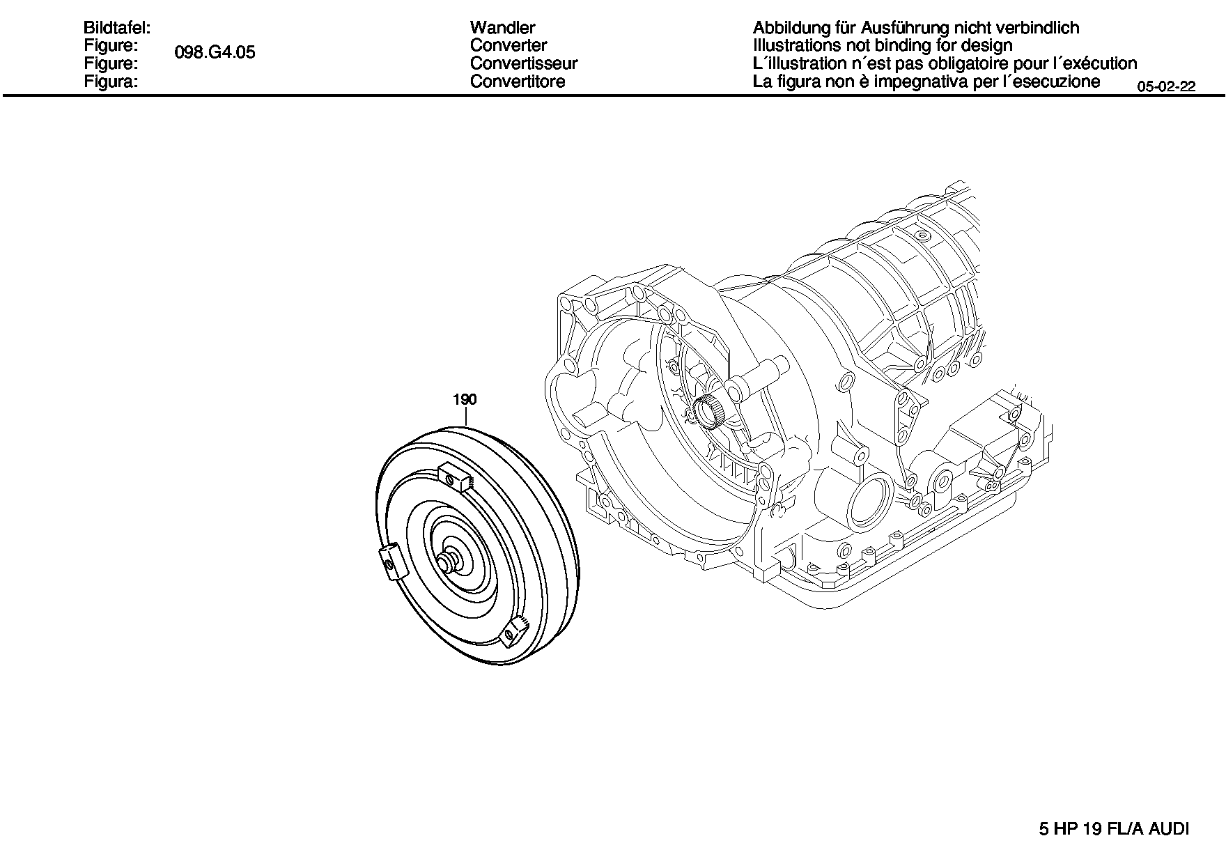 Гидротрансформатор 4168025412 ZF