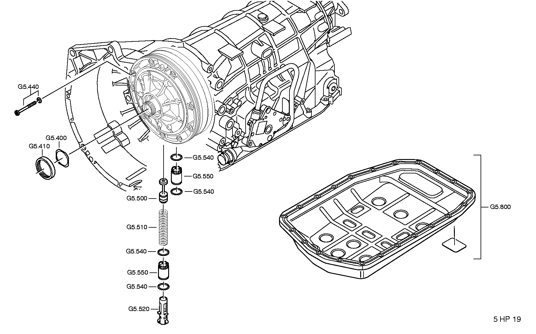 Масляный поддон 1060298019 ZF