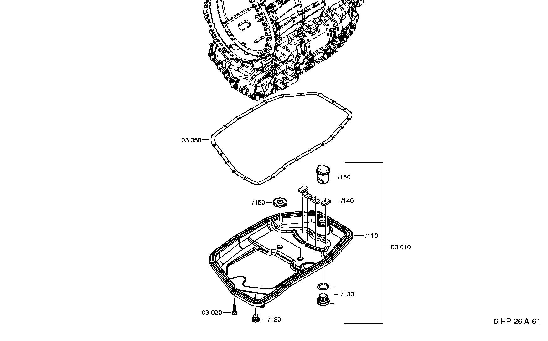 Прокладка 1068303012 ZF