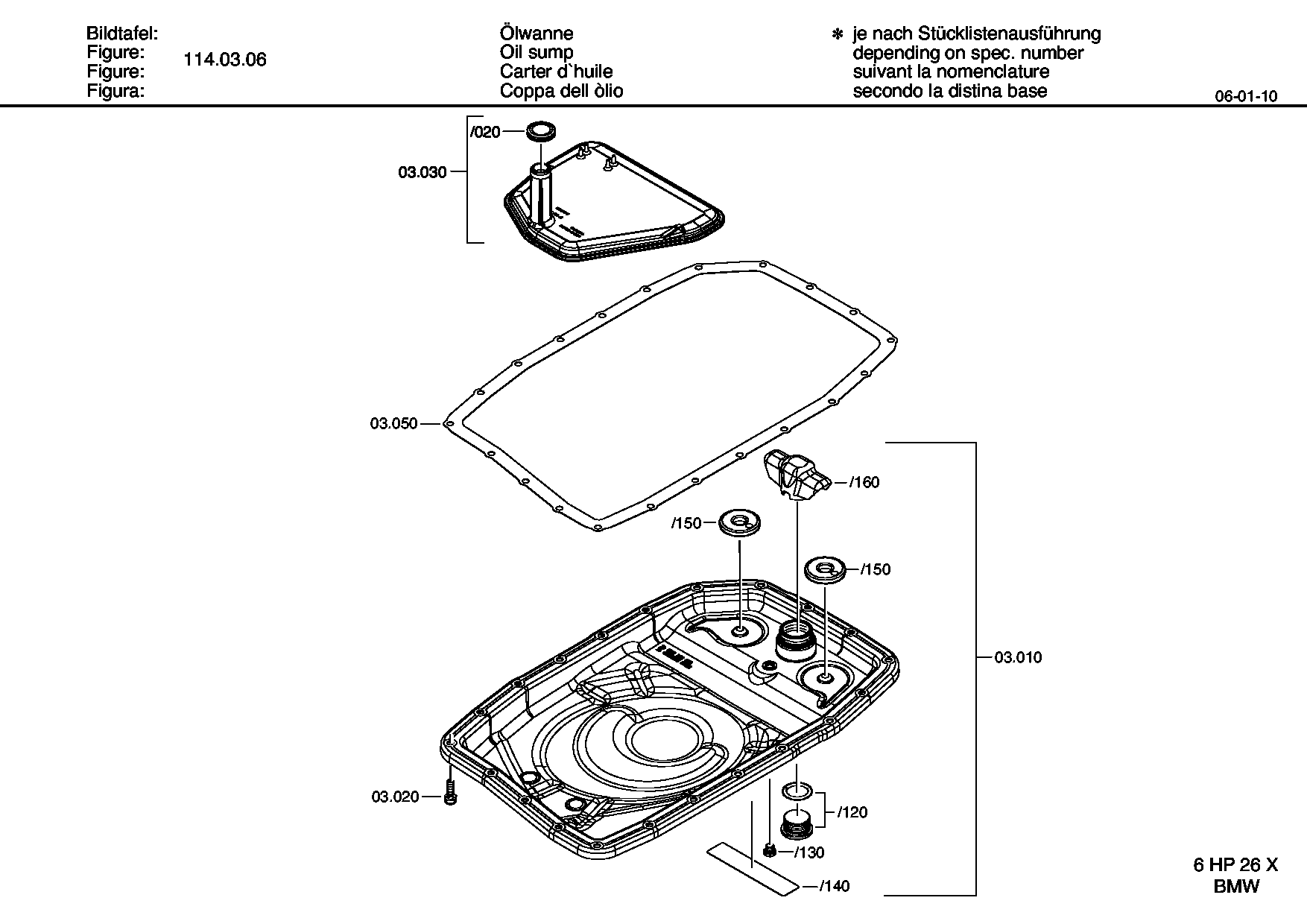 Винт TORX 0736010347 ZF