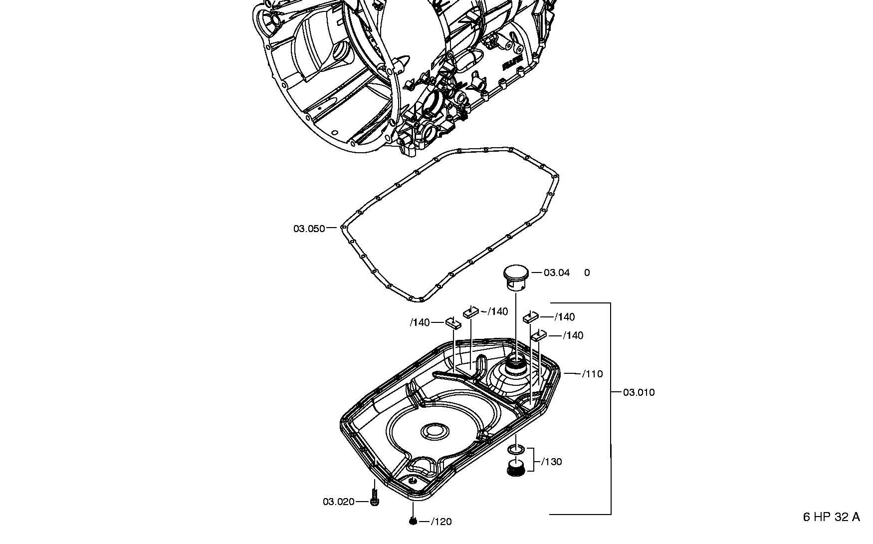 Прокладка 1070303009 ZF