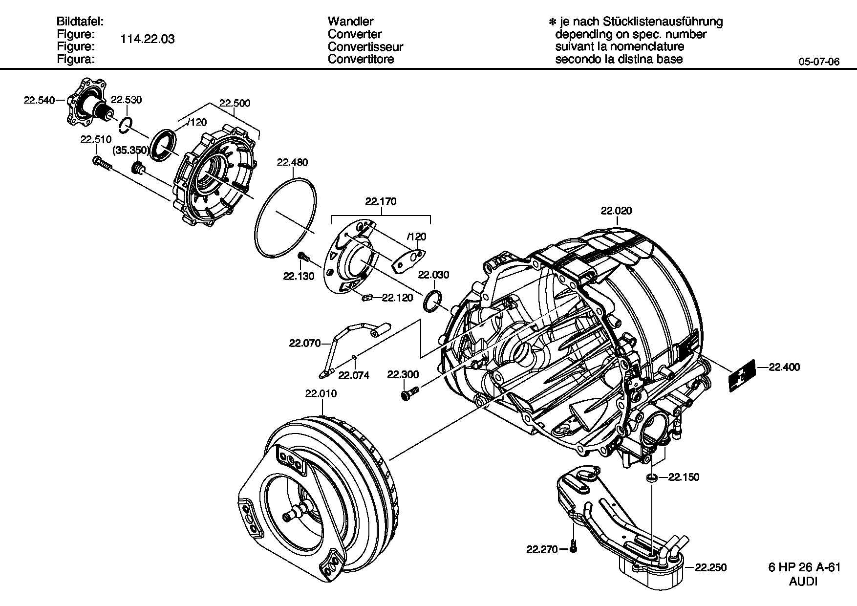 Сапун 1068222005 ZF