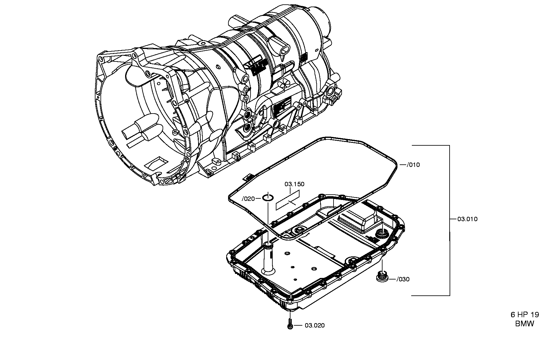 Винт TORX 0768041129 ZF