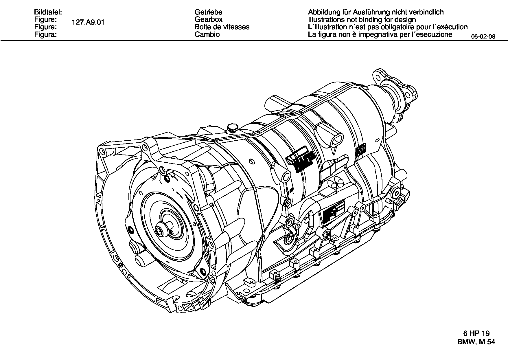 Комплект уплотнений 1071198010 ZF
