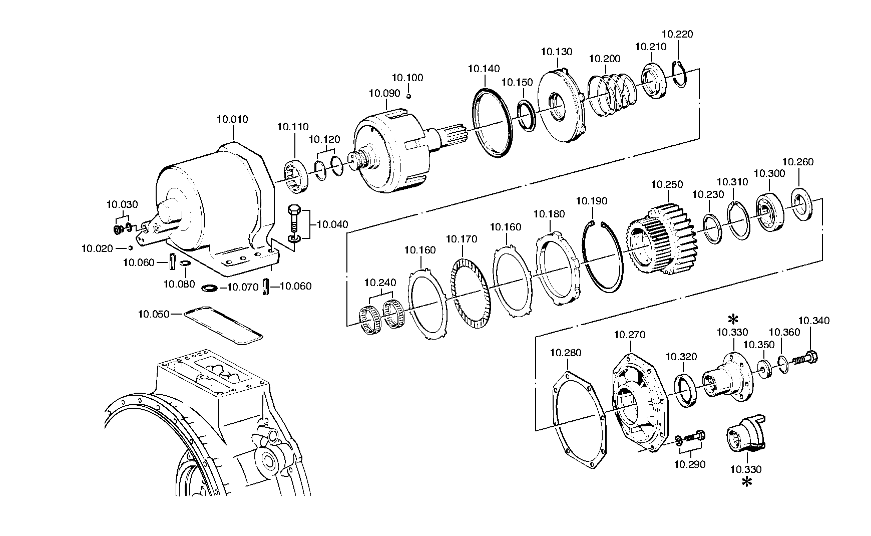 IDLER GEAR 4130310097 ZF