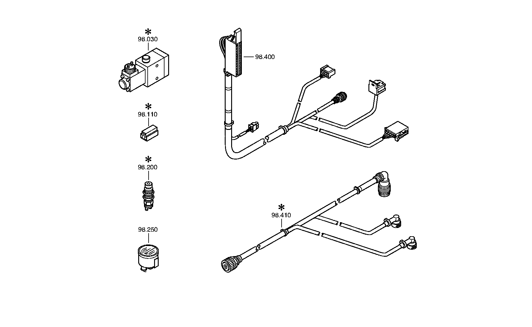 Кабель общего назначения 6029205323 ZF