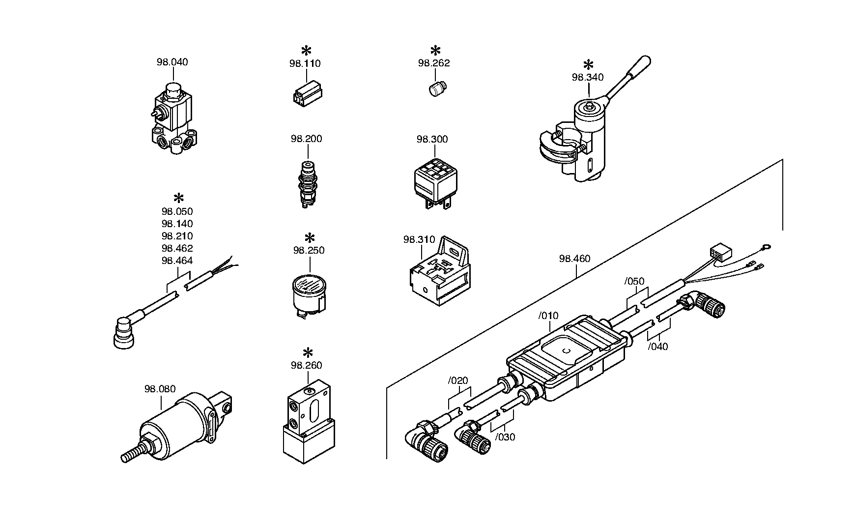 Кабель общего назначения 6029001041 ZF