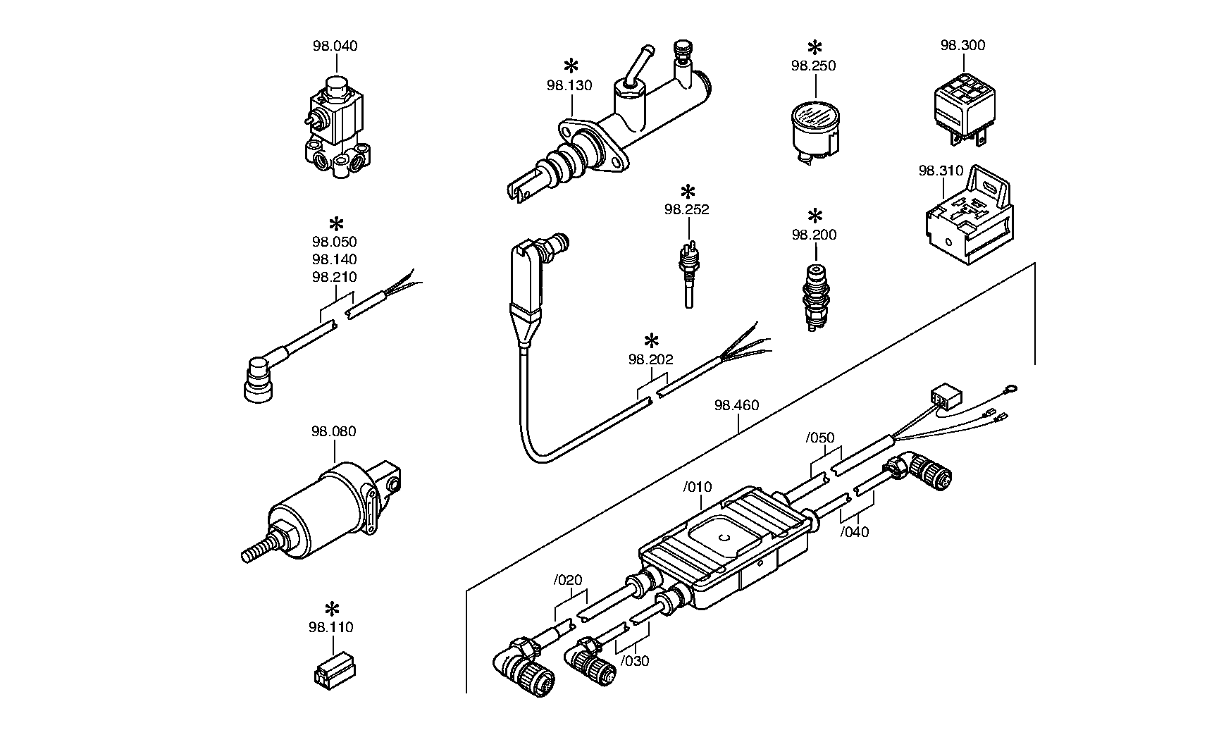 Кабель общего назначения 6029001039 ZF
