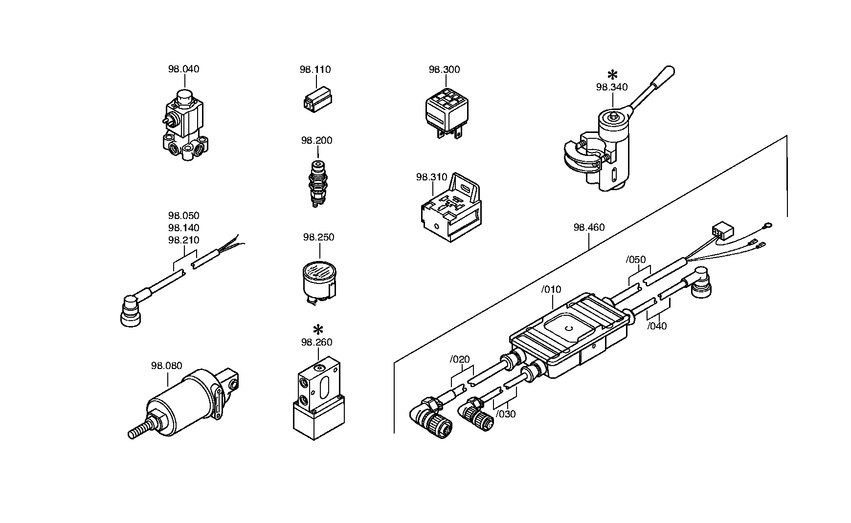 Кабель общего назначения 6029001046 ZF