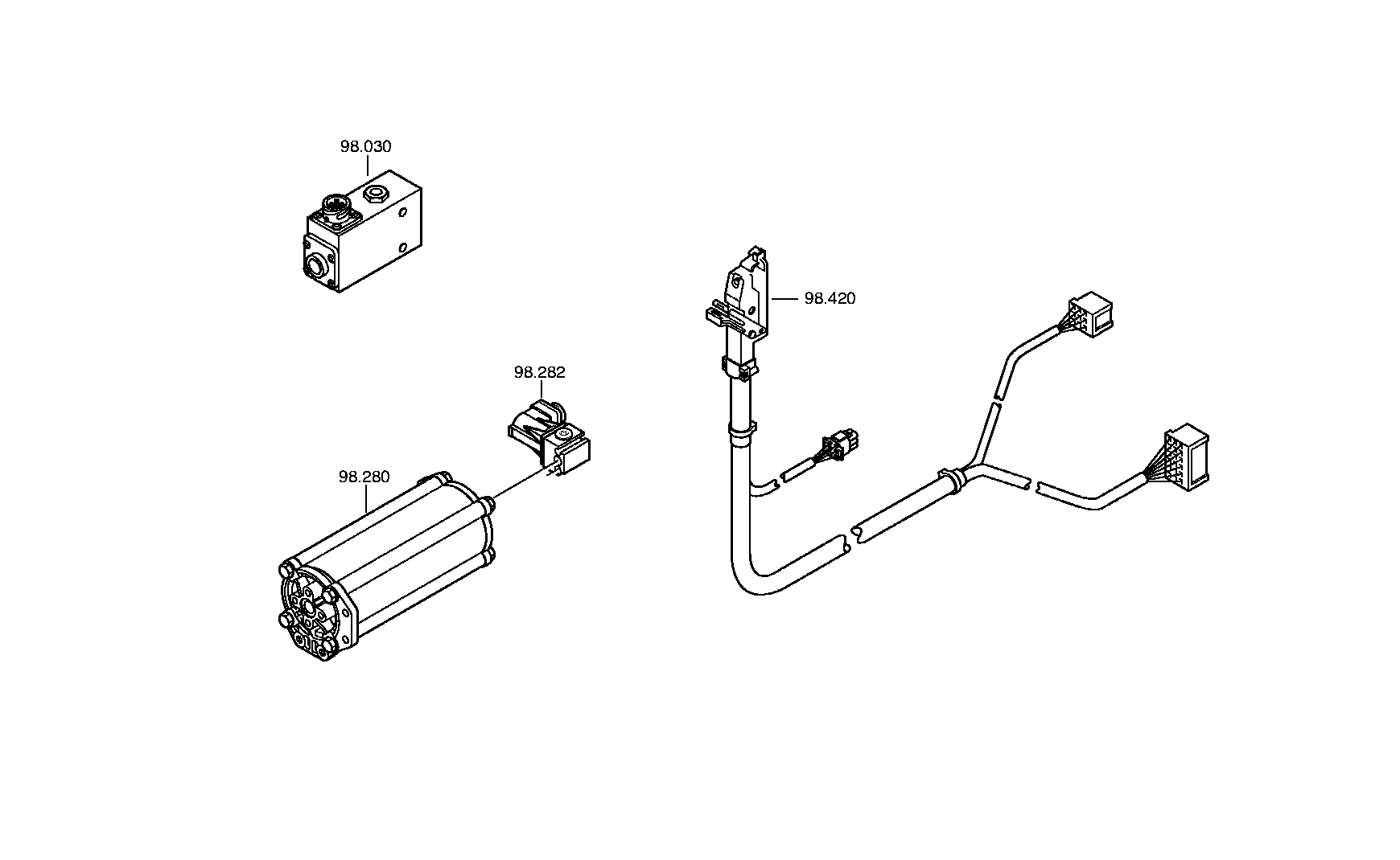 CONTROL VALVE 0501318372 ZF