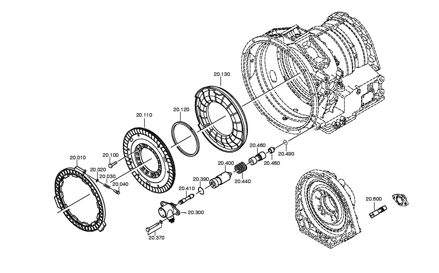 Поршень 4149320023 ZF