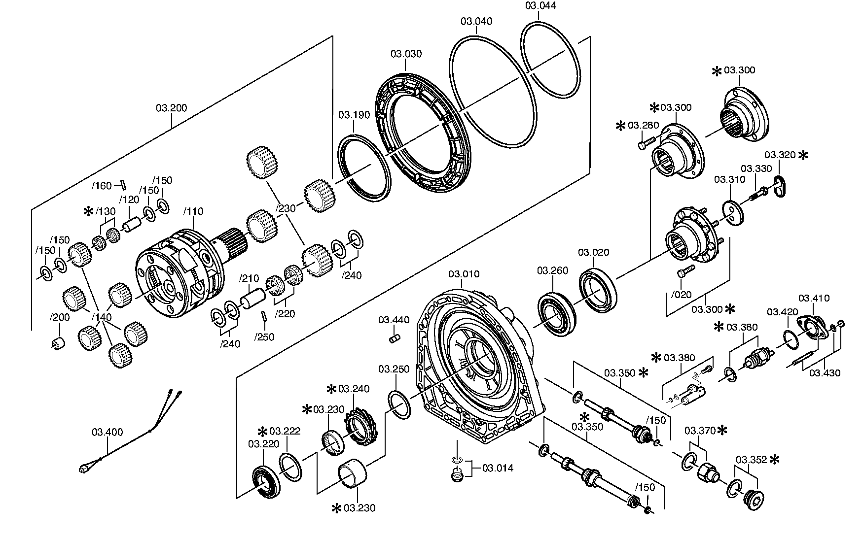 Болт с шестигранной головкой 0636010650 ZF