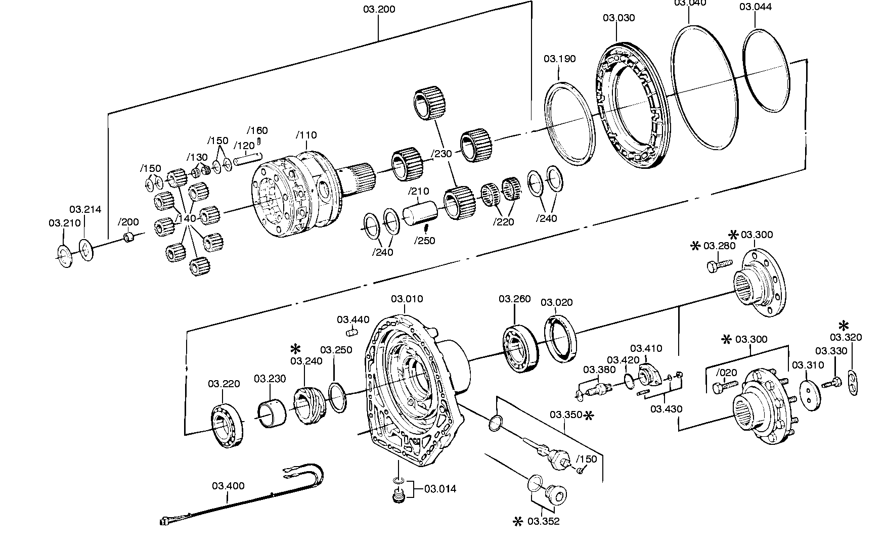 Болт с шестигранной головкой 0636010211 ZF