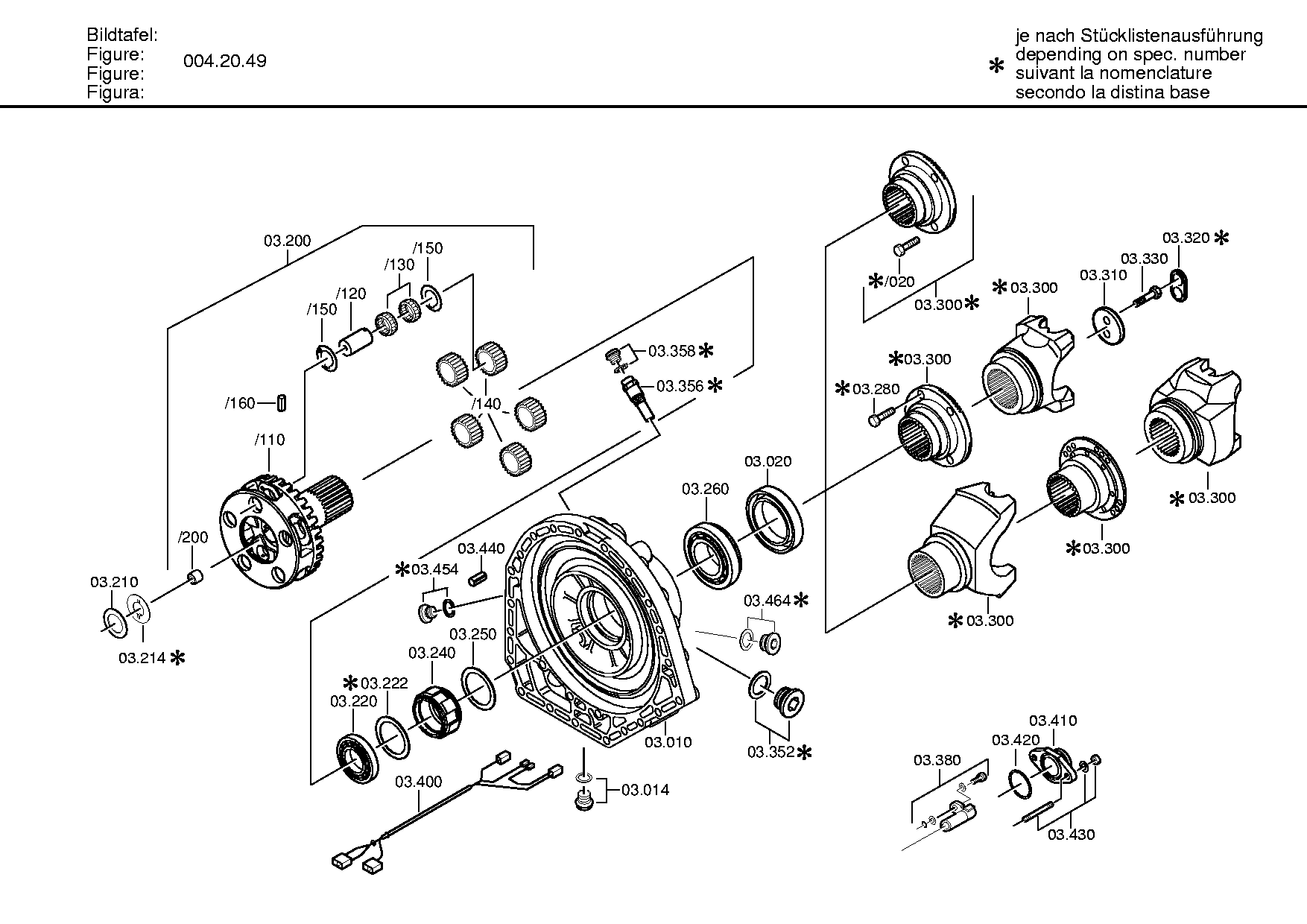 END YOKE 4139203142 ZF