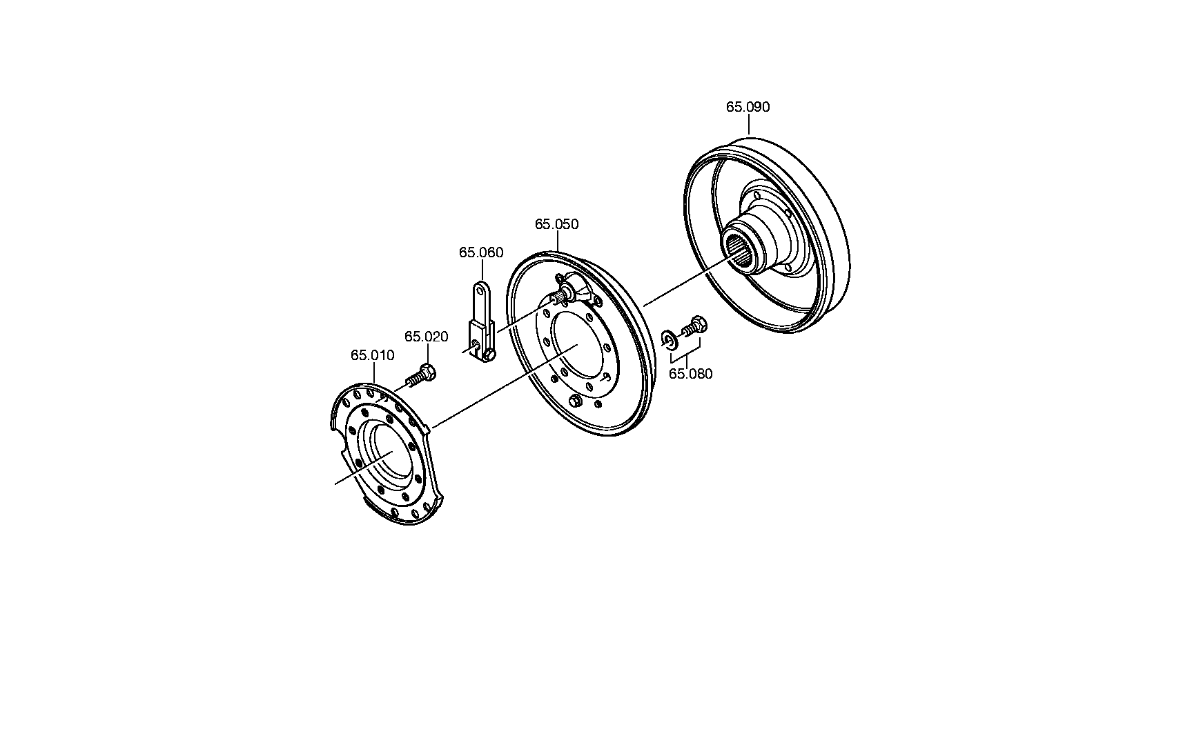 BRAKE PISTON 0501317256 ZF
