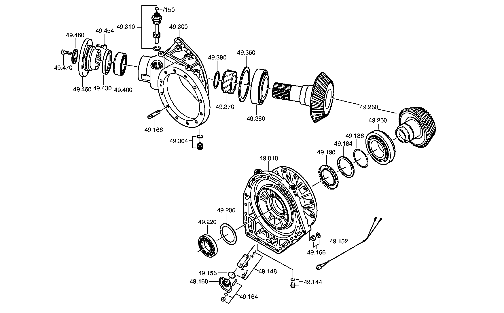 Трубопровод 4139249052 ZF