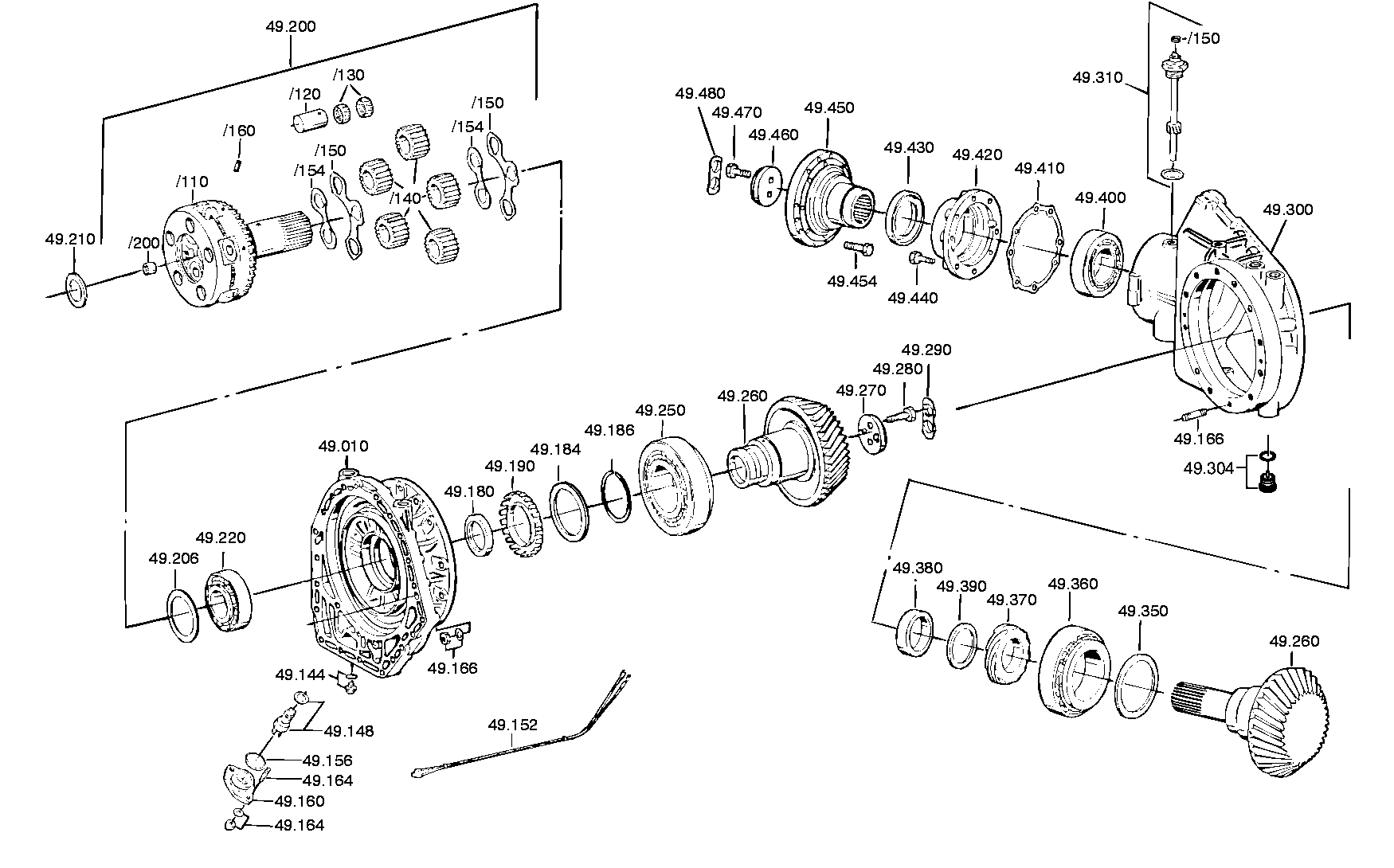 Трубопровод 4139249017 ZF