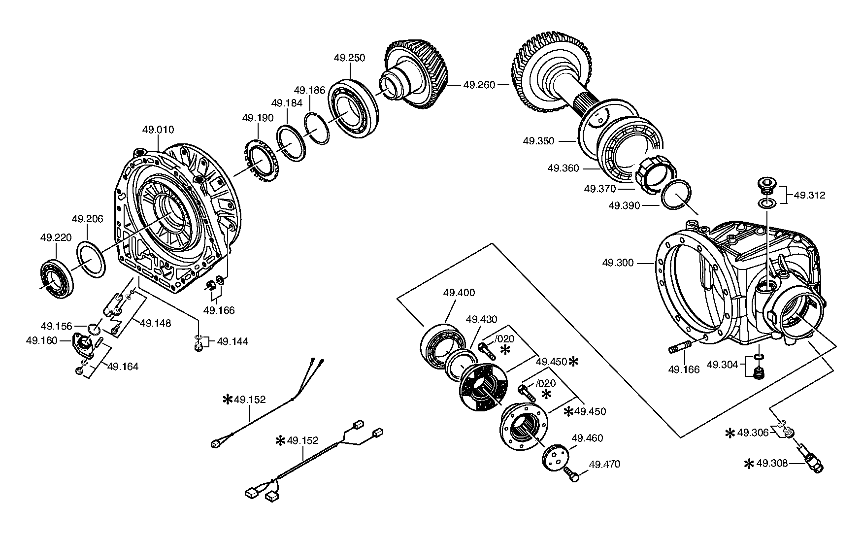 Трубопровод 4182249002 ZF