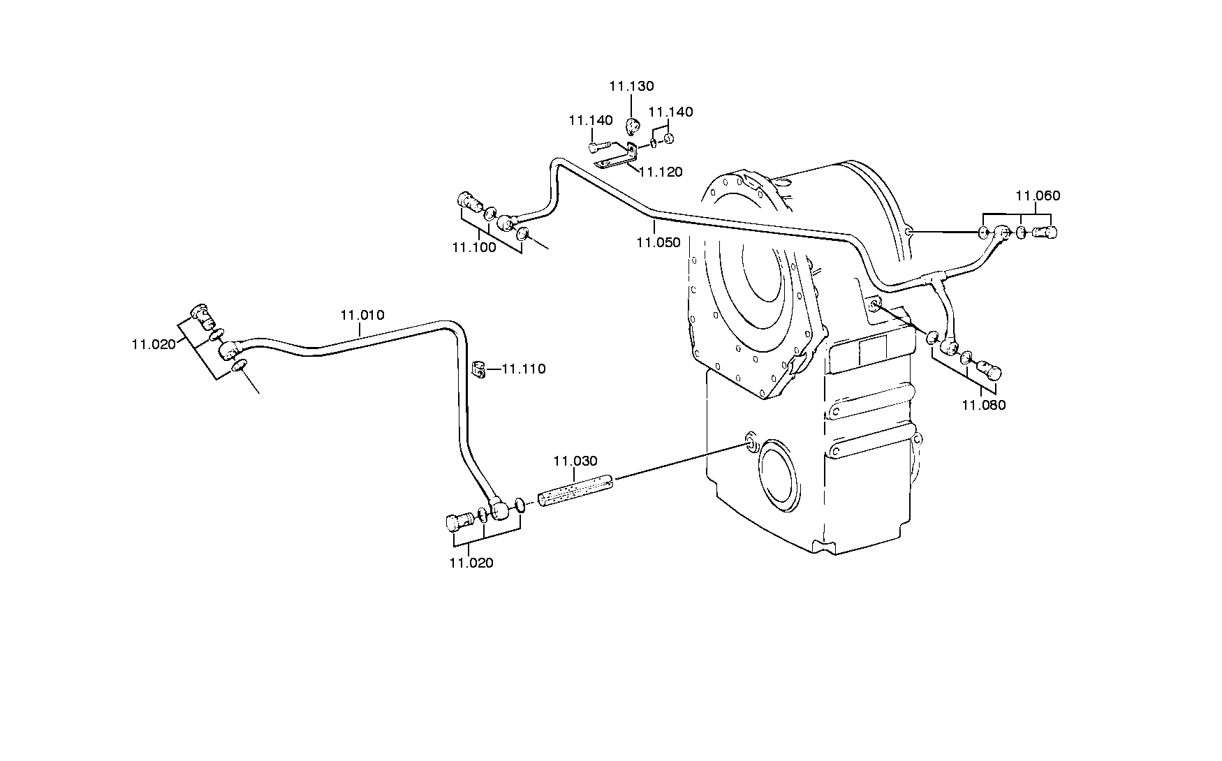 SUCTION LINE 4139211007 ZF