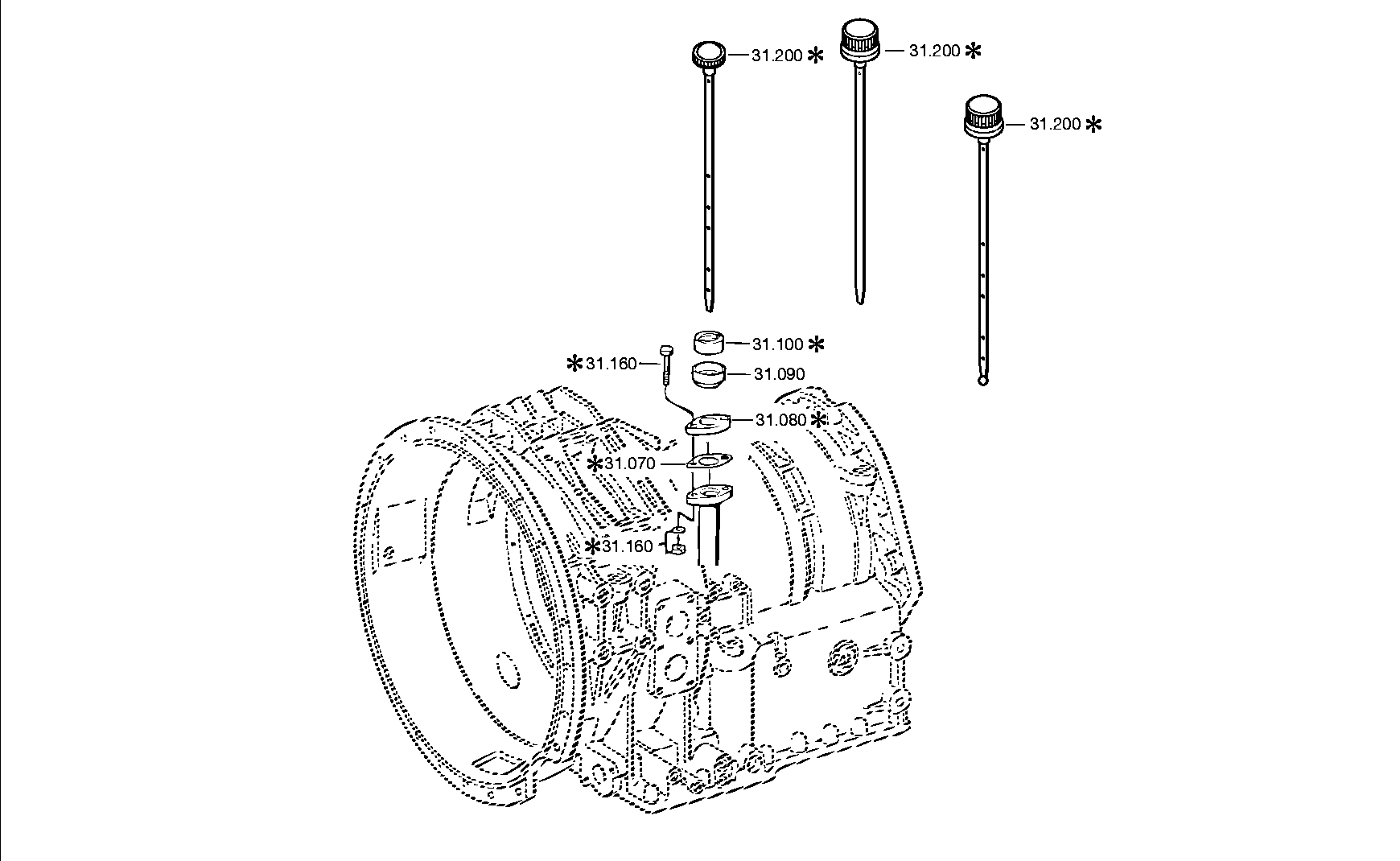 Масляный поддон 4149231017 ZF