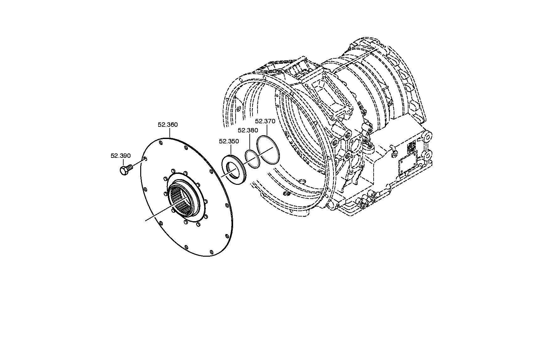 Поводок 4136202003 ZF
