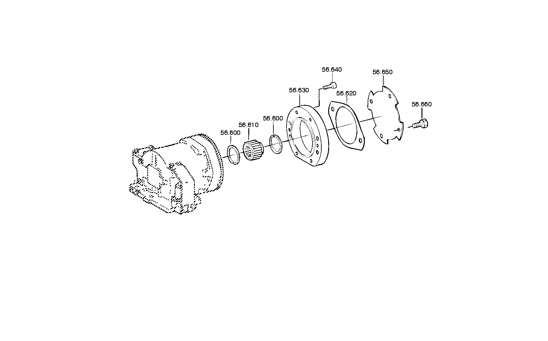 Фланец 4139319190 ZF