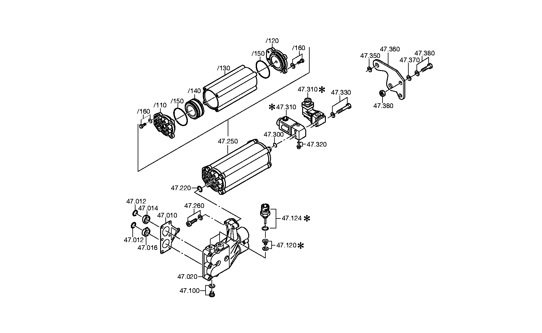Соединительная деталь 4149347012 ZF