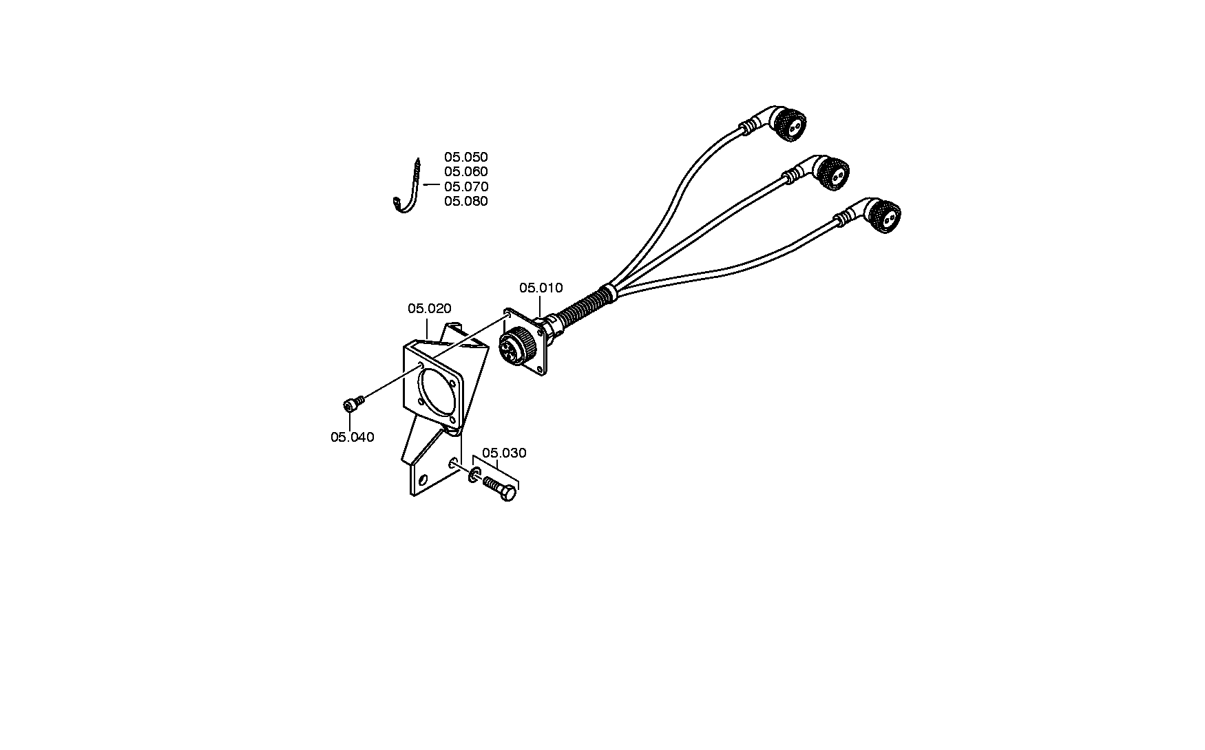Кабель ECOMAT 6029029071 ZF