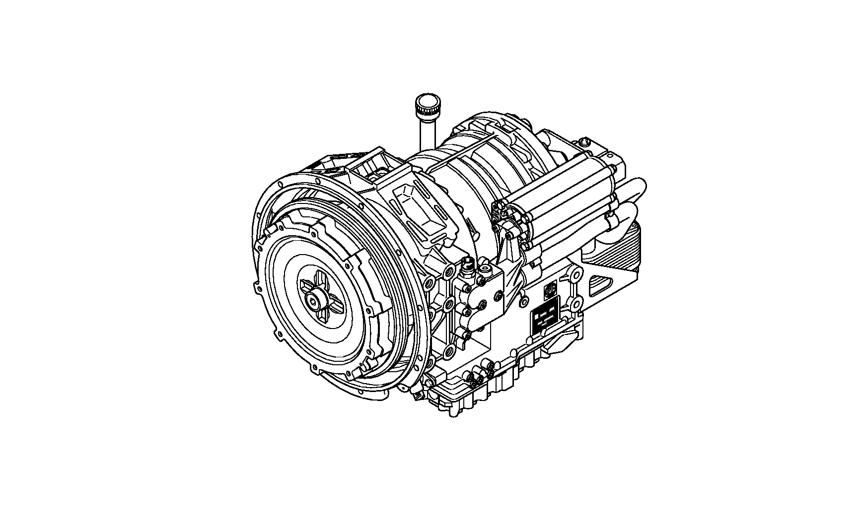 Корпус коробки передач 4139101604 ZF