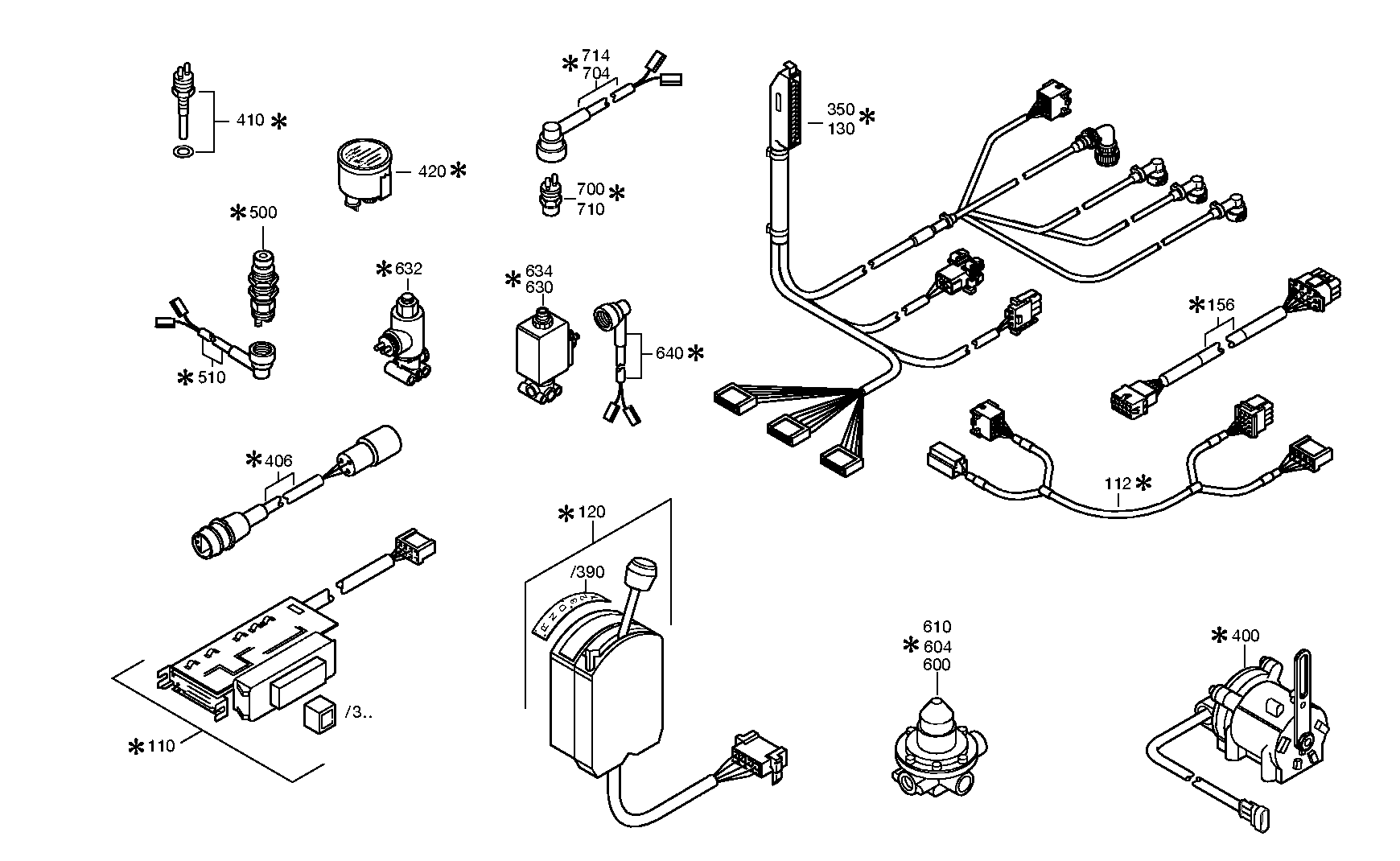 Кабель ECOMAT 6029009514 ZF
