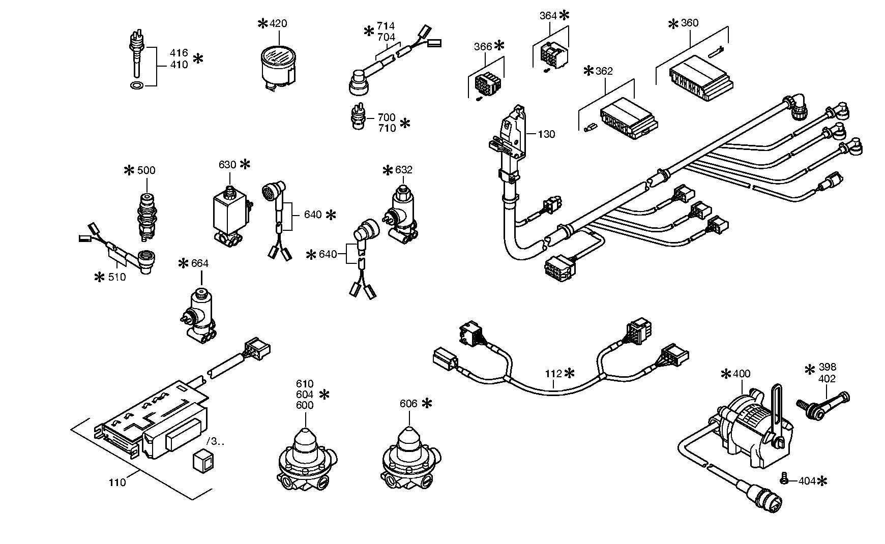 Кабель ECOMAT 6029009510 ZF