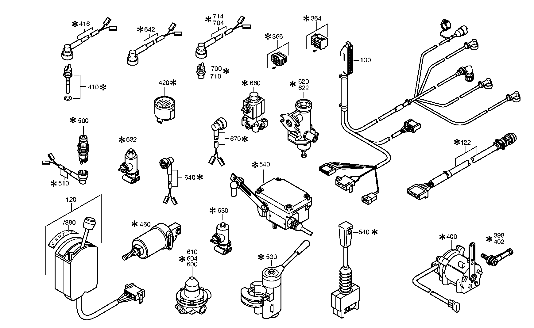 RANGE SELECTOR 0501003552 ZF