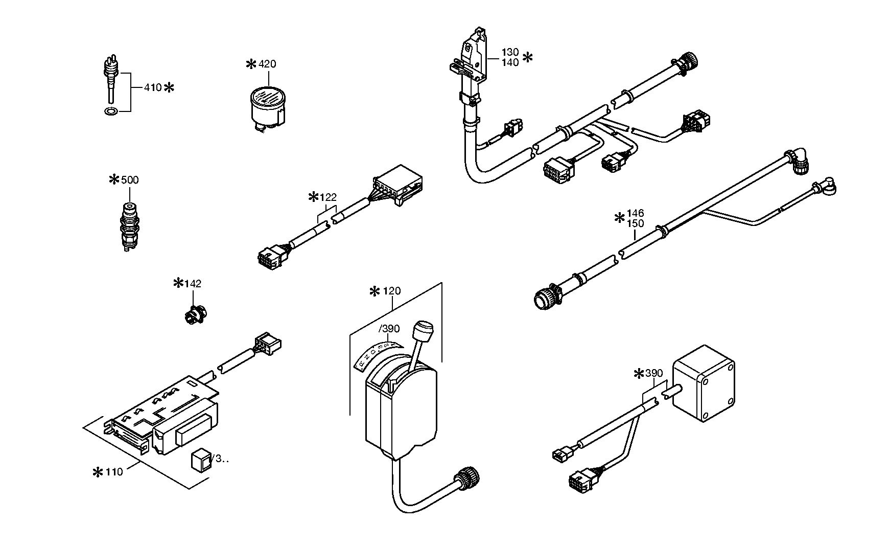 Кабель ECOMAT 6029009414 ZF