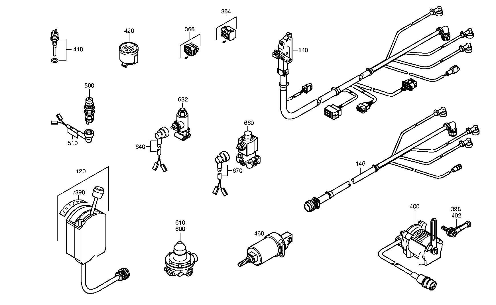 Кабель ECOMAT 6029009055 ZF