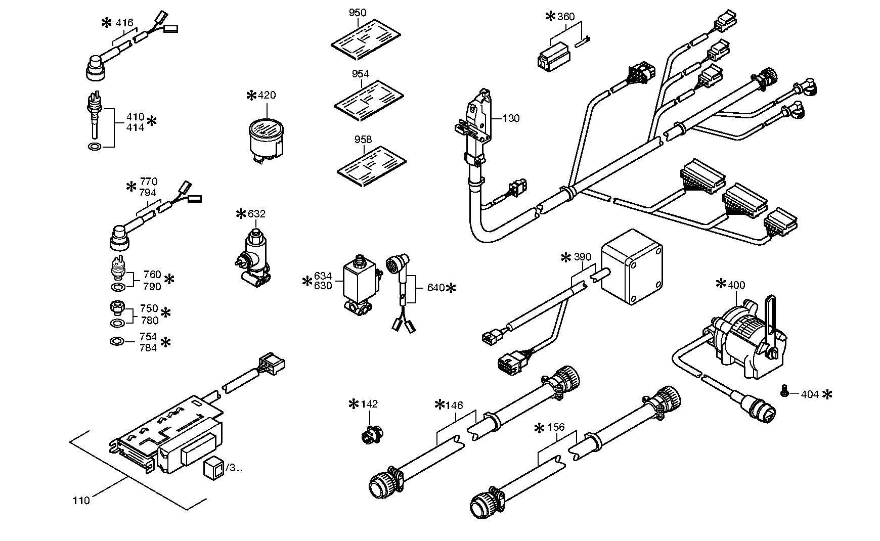 Кабель ECOMAT 6029009431 ZF