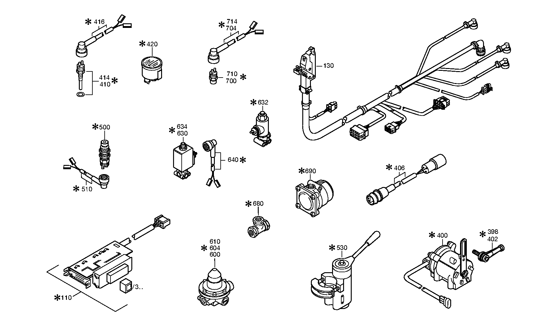 Кабель ECOMAT 6029009212 ZF