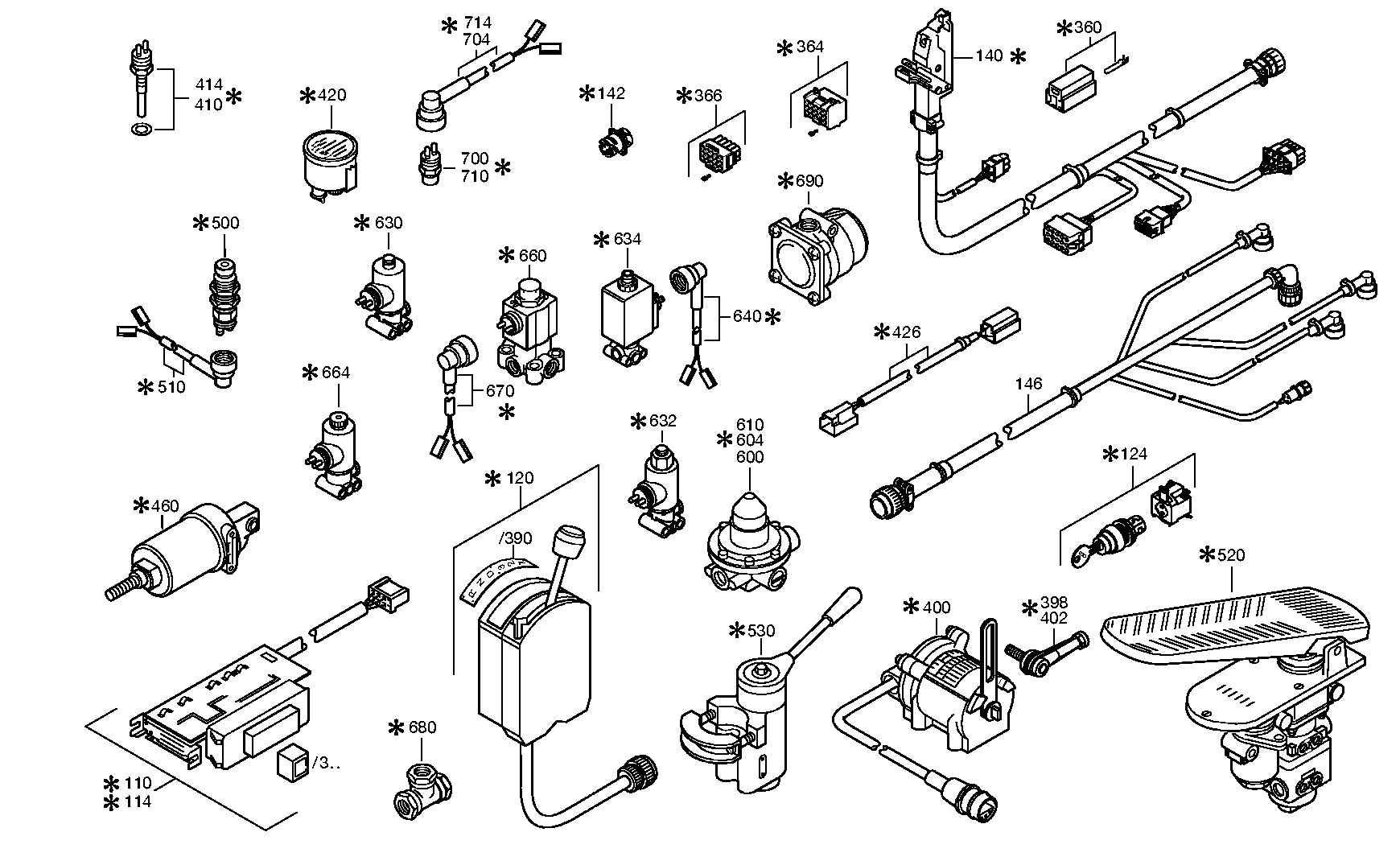 Кабель ECOMAT 6029009456 ZF