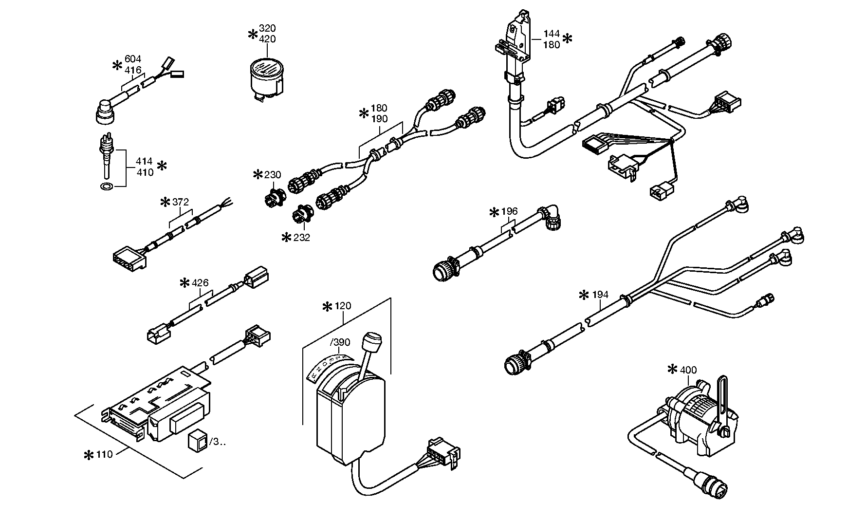 Кабель общего назначения 6029204698 ZF
