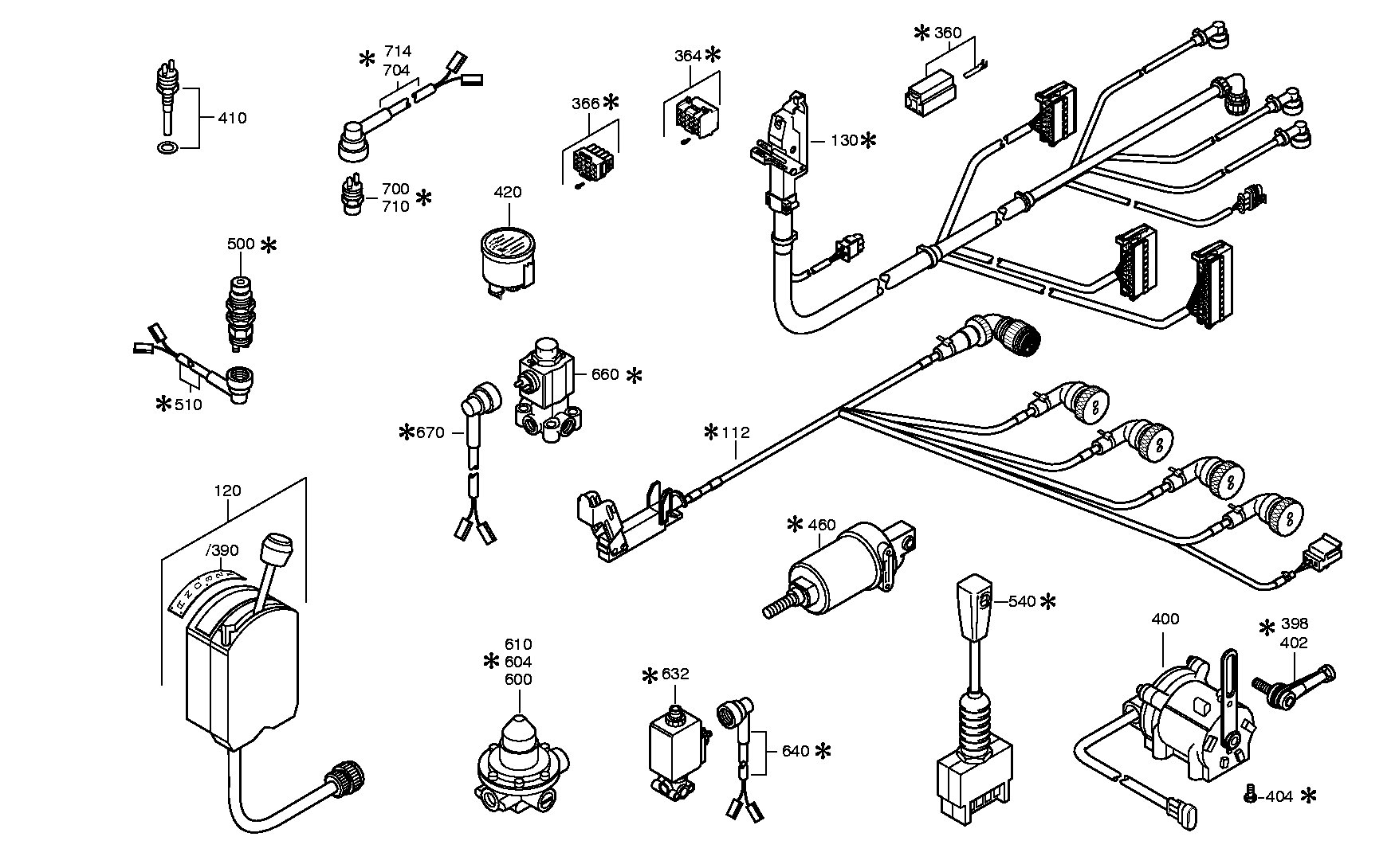 Кабель ECOMAT 6029009524 ZF