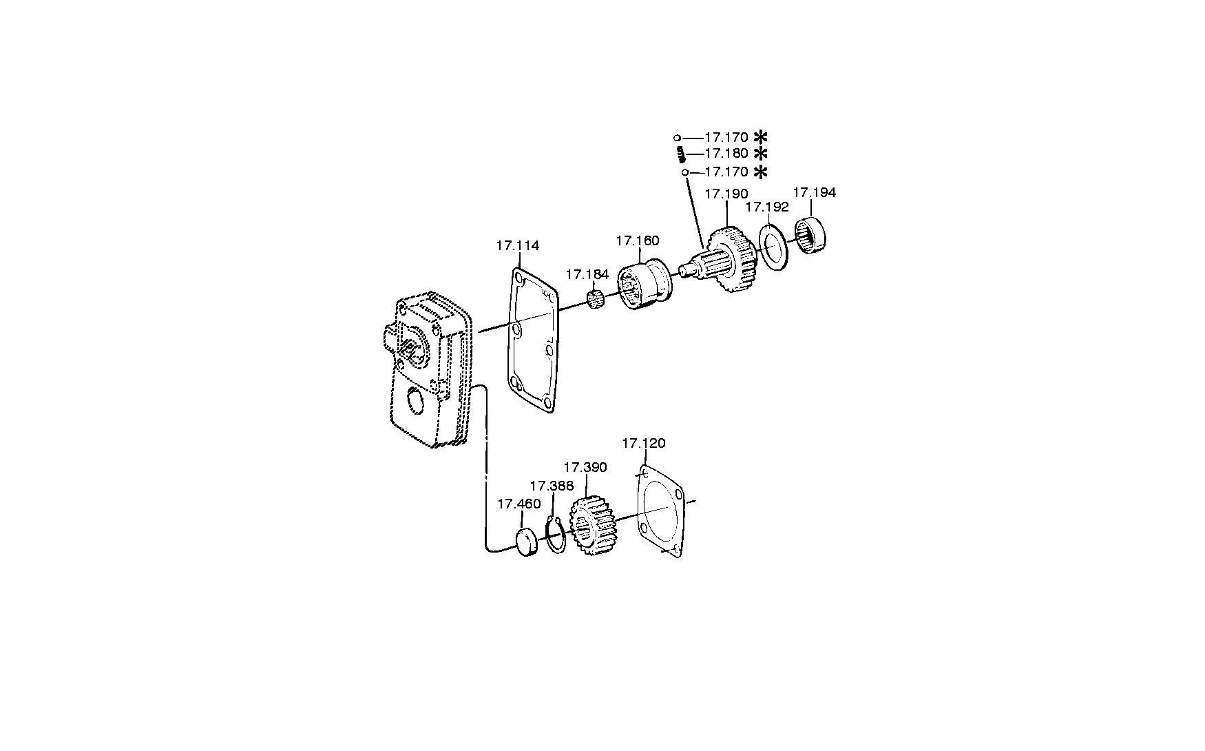 Корпус 1238217074 ZF