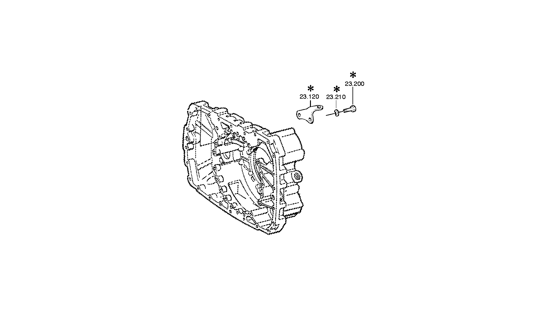 Крепёжная пластина 1290317001 ZF
