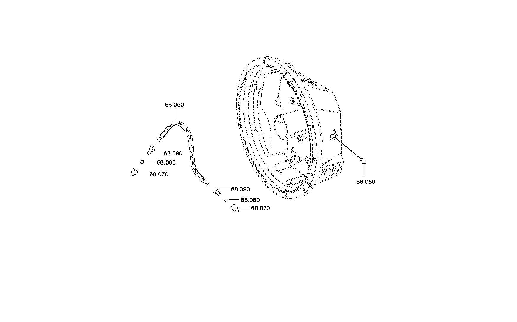 Соединительная деталь 1250321025 ZF