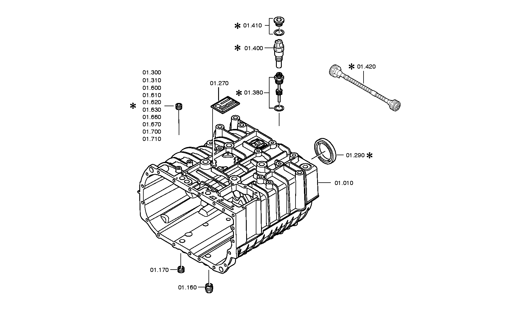 CONN.HOUSING 1290301176 ZF