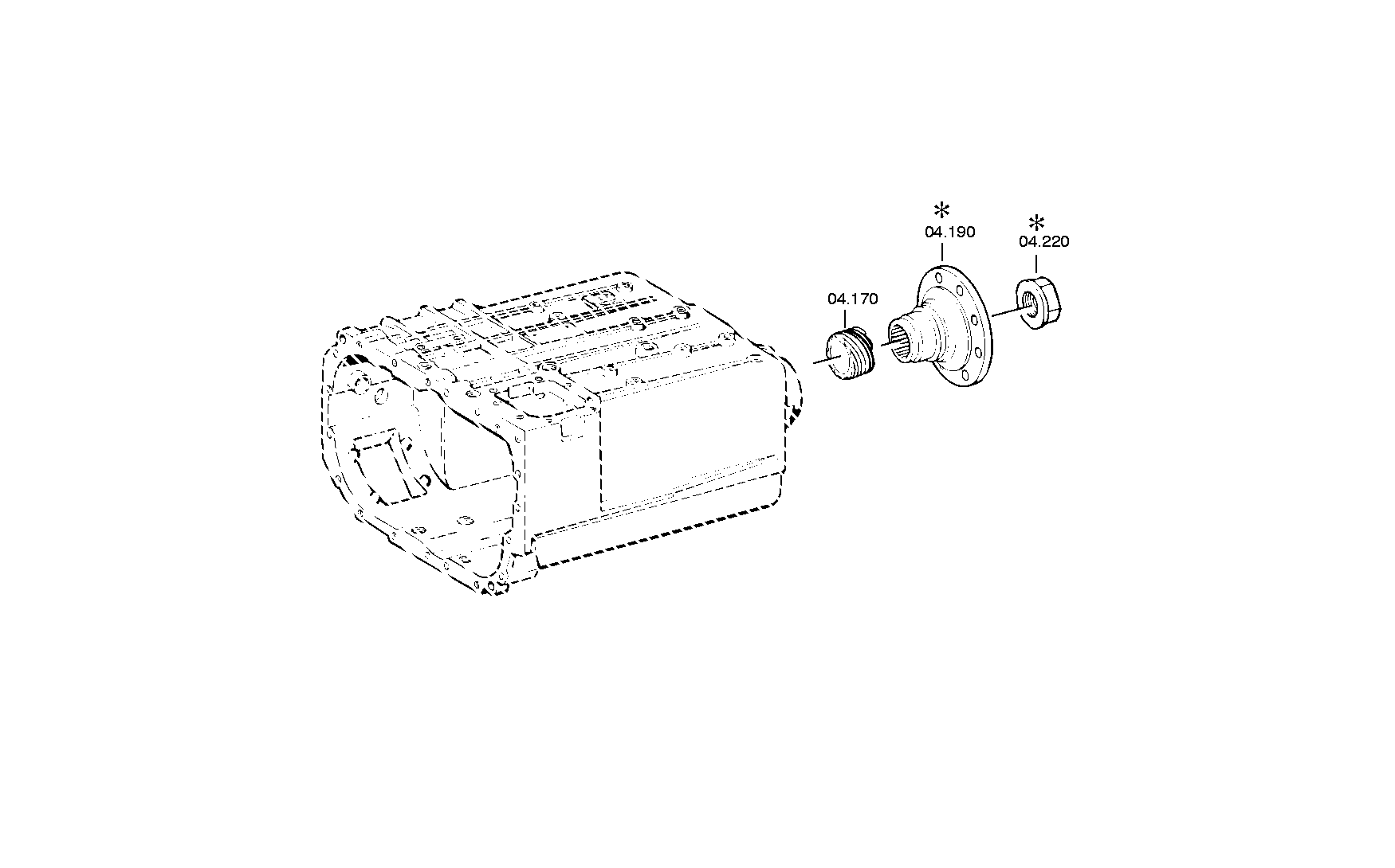 Косозубое зубчатое колесо 1290304101 ZF