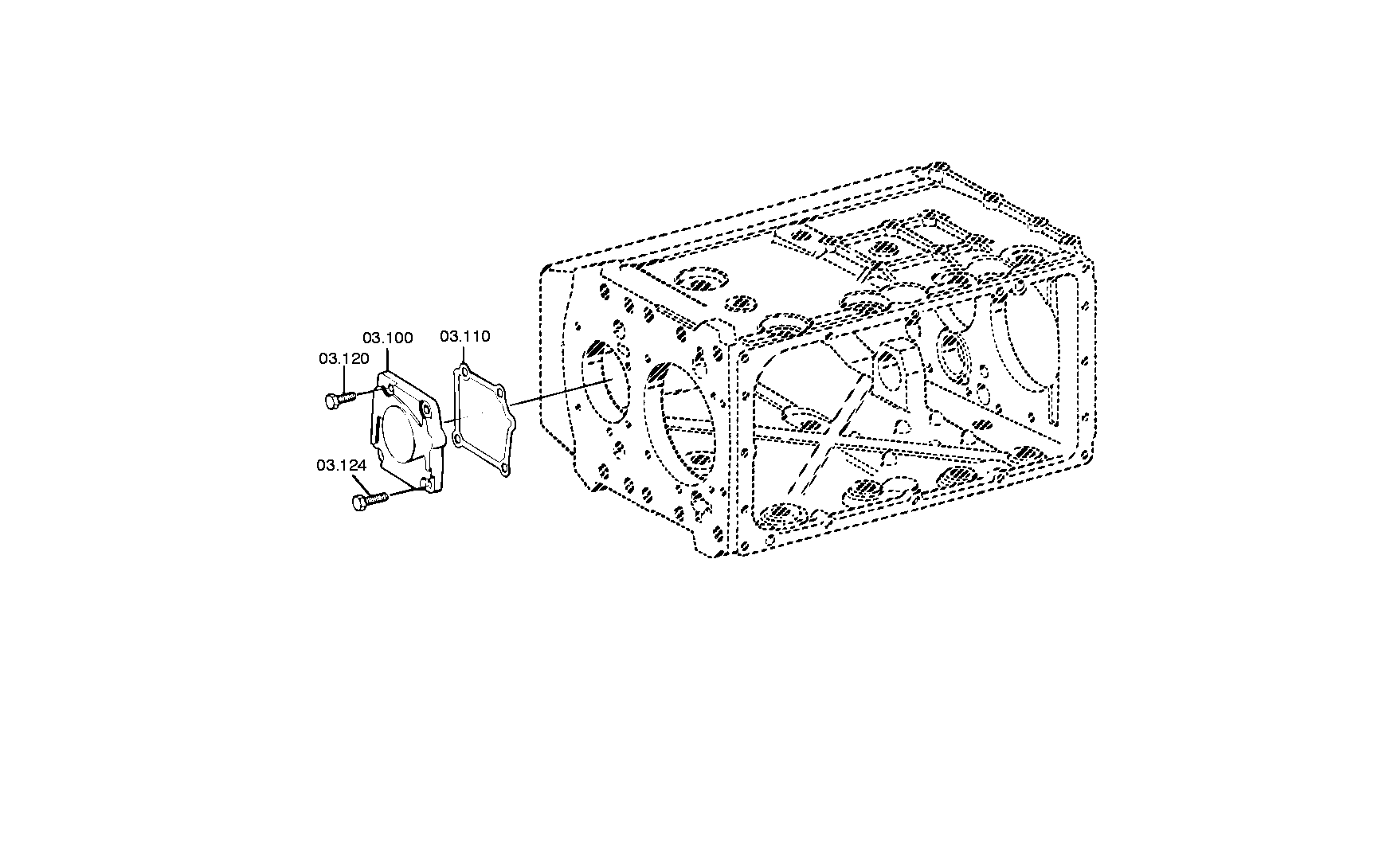 Косозубое зубчатое колесо 1268303074 ZF