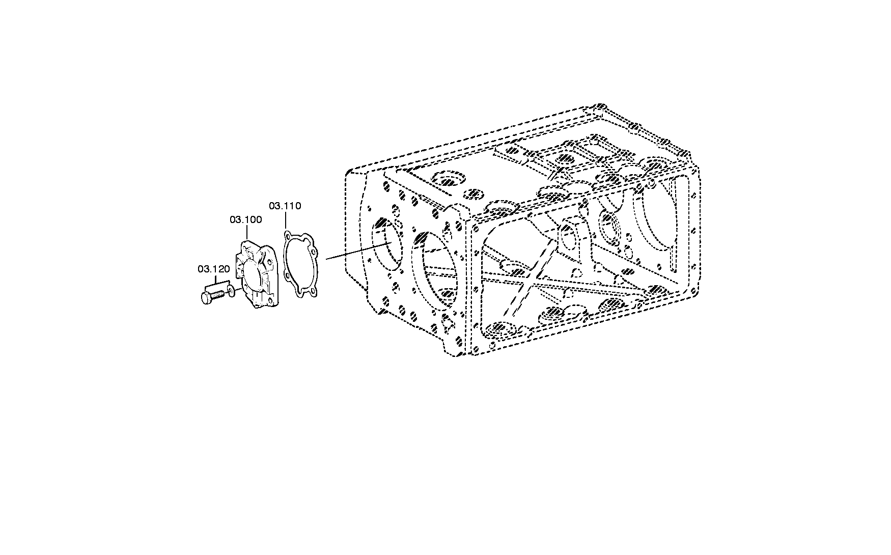 Косозубое зубчатое колесо 1250303117 ZF