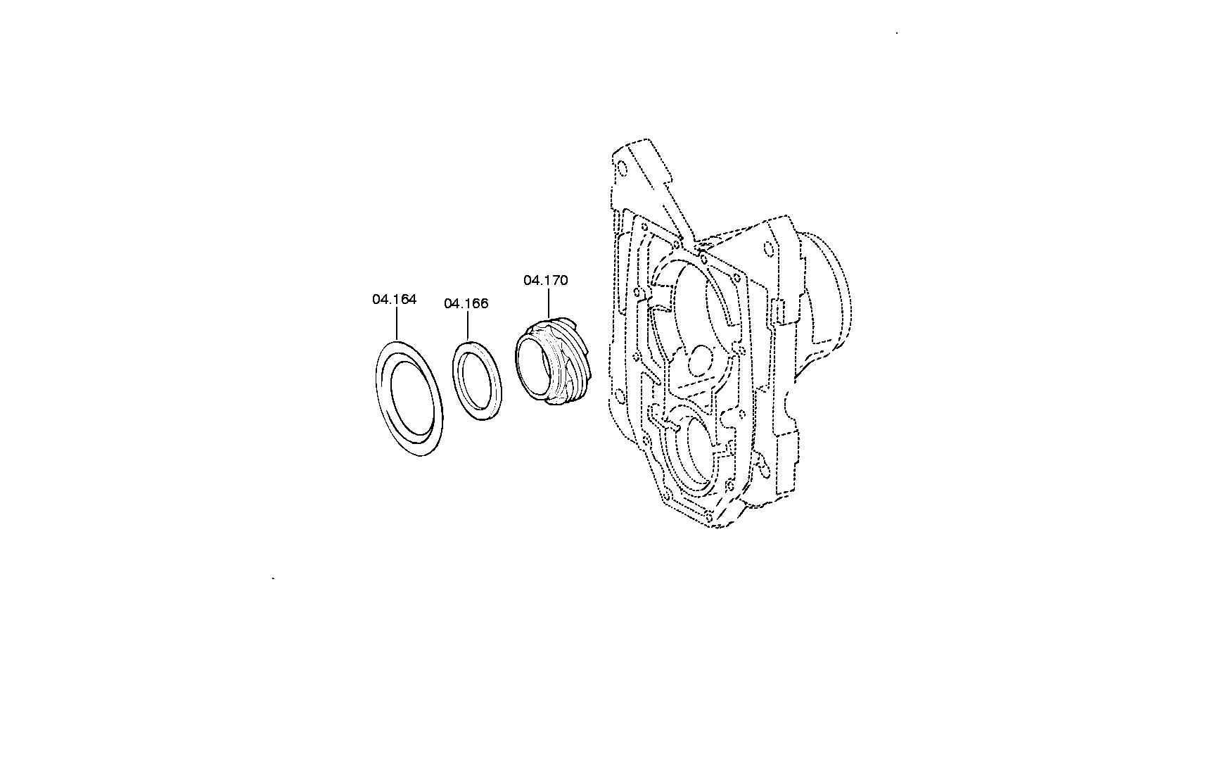 Косозубое зубчатое колесо 1268304349 ZF
