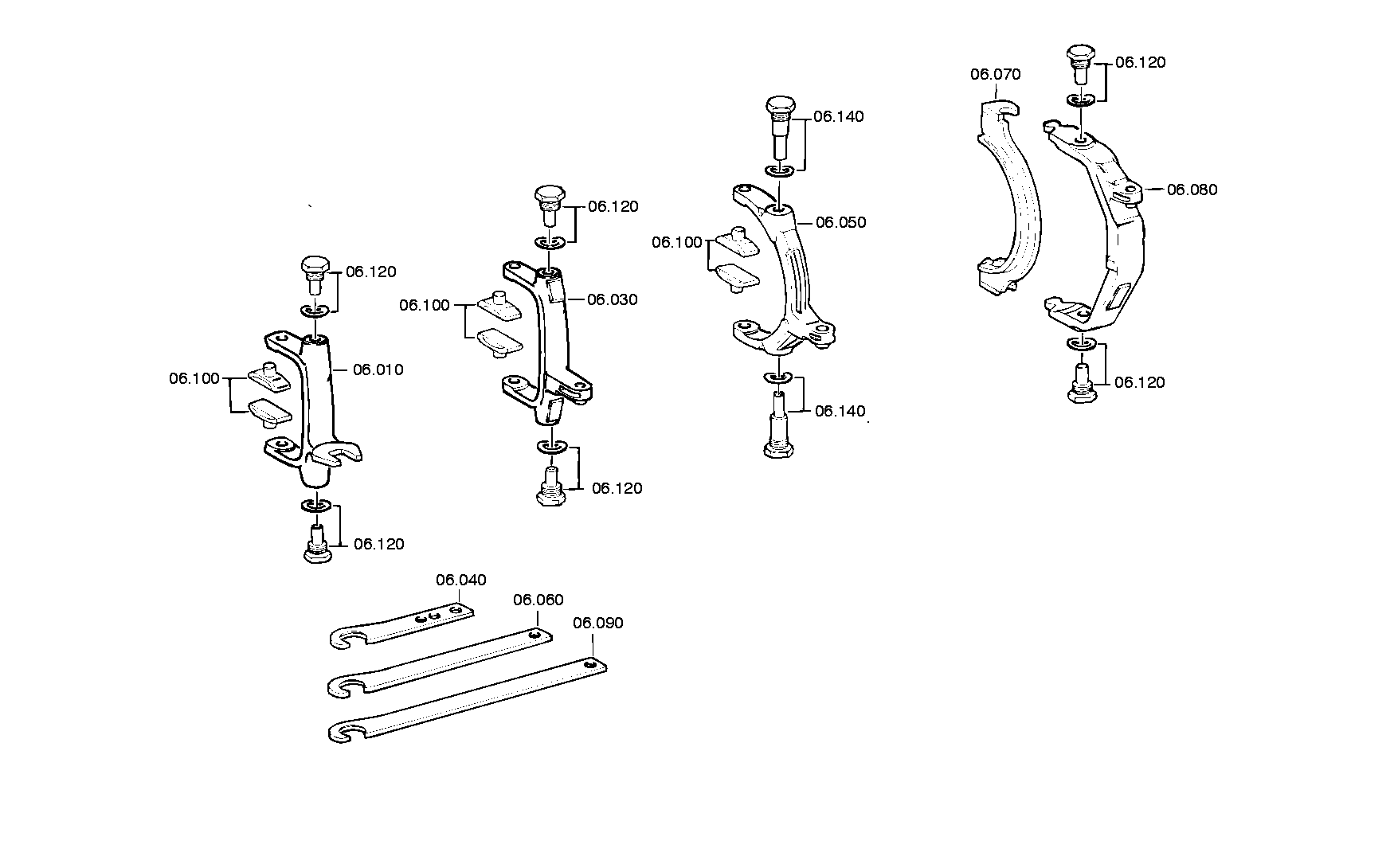 Скользящая накладка 1295306132 ZF