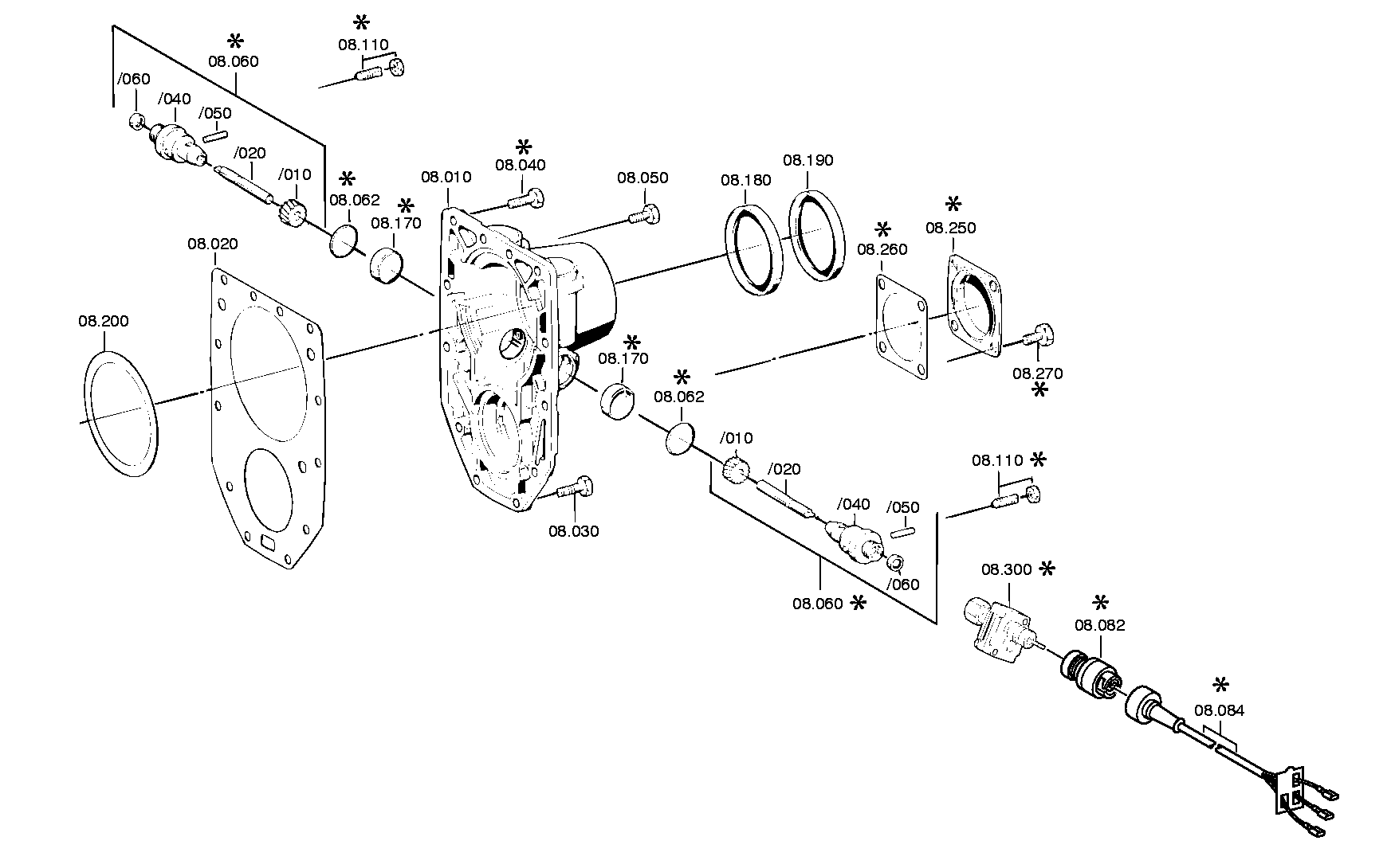 BEVEL BOX 0644130001 ZF