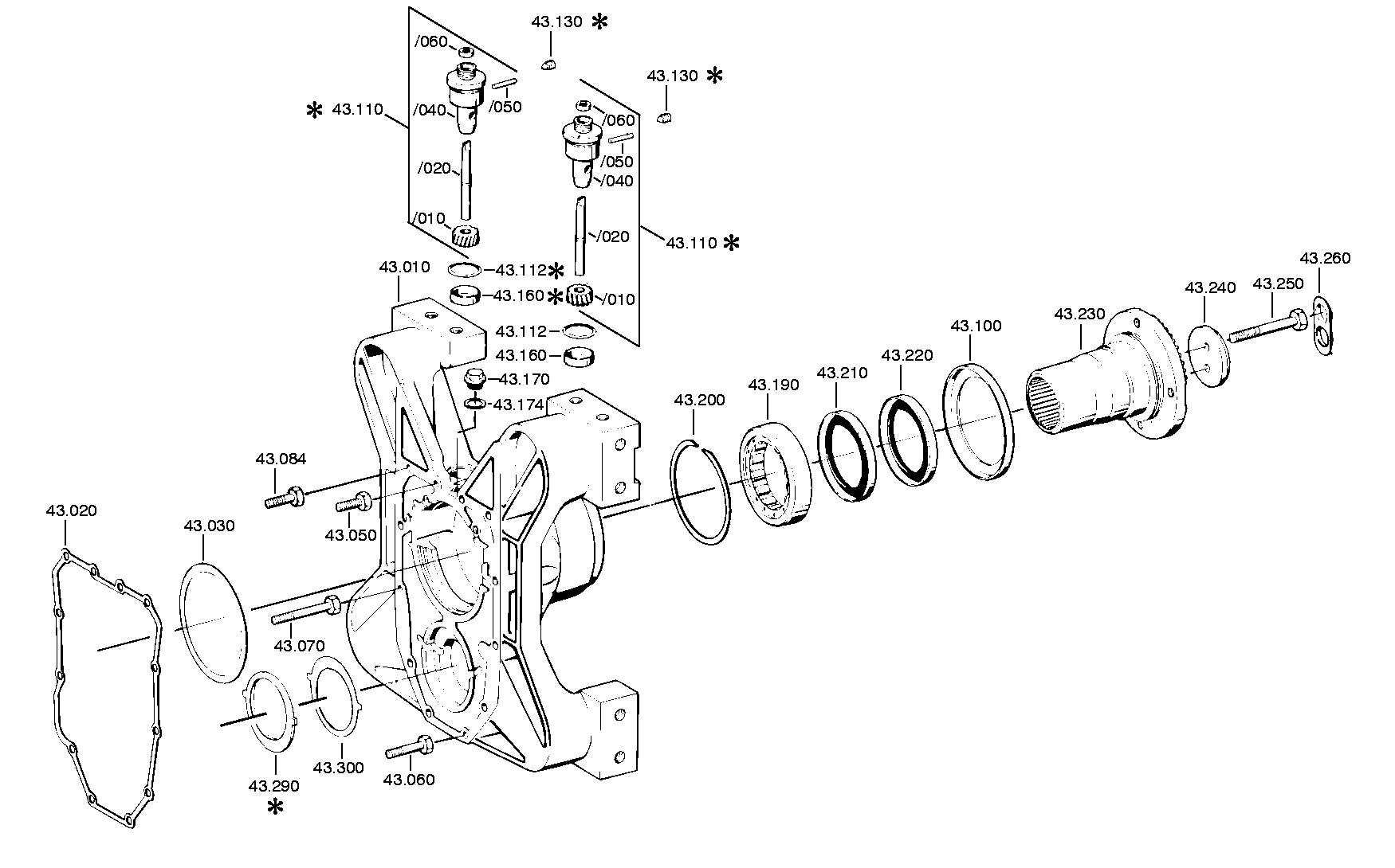 Прокладка 1268343002 ZF